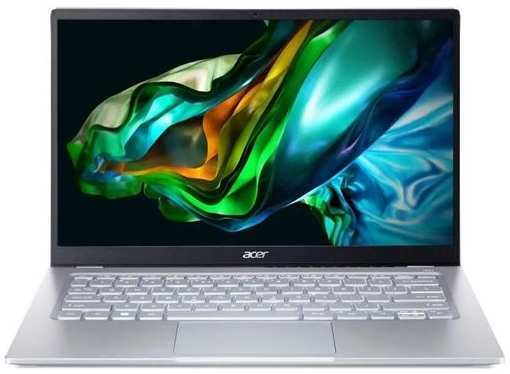 Ноутбук Acer Swift Go 14 SFG14-41 14″, IPS, AMD Ryzen 7 7730U 2ГГц, 8-ядерный, 16ГБ LPDDR4x, 1ТБ SSD, AMD Radeon, Windows 11 Home, серебристый [nx.kg3cd.002] 9666474400