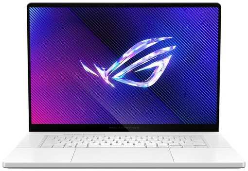 Ноутбук игровой ASUS ROG Zephyrus G16 GU605MZ-QR102W 16″, 2024, OLED, Intel Core Ultra 9 185H 2.3ГГц, 16-ядерный, 32ГБ LPDDR5x, 2ТБ SSD, NVIDIA GeForce RTX 4080 для ноутбуков - 12 ГБ, Windows 11 Home, [90nr0ir6-m004s0]