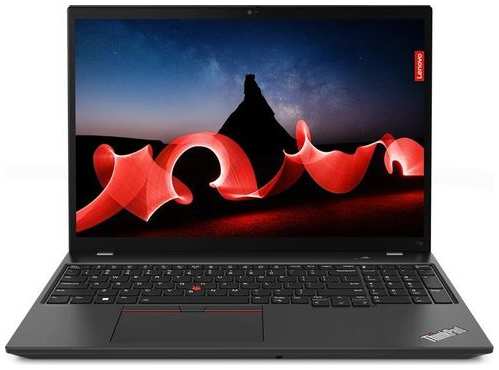 Ноутбук Lenovo ThinkPad T16 Gen 2 16″, IPS, Intel Core i5 1335U 1.3ГГц, 10-ядерный, 16ГБ DDR5, 512ГБ SSD, Intel Iris Xe graphics, Windows 11 Professional, черный [21hh0029rt] 9666474440