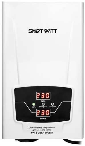 Стабилизатор напряжения SMARTWATT AVR Boiler 500RW белый [4512020020004]