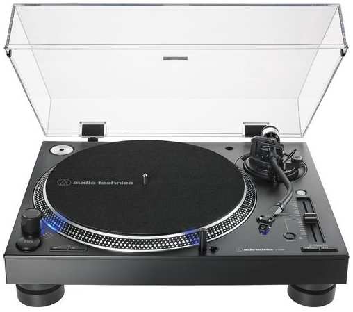 Виниловый проигрыватель Audio-Technica AT-LP140XPBKE, ручной