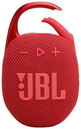 Колонка портативная JBL Clip 5, 7Вт, красный 9666476756