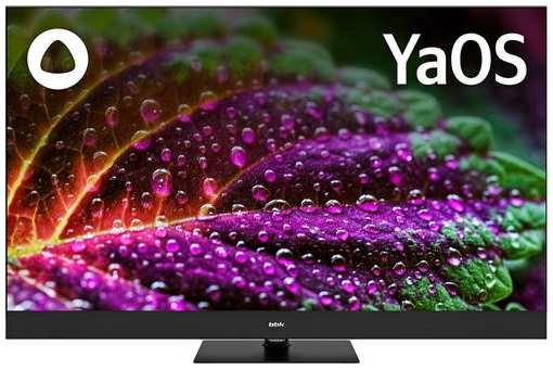 42.5″ Телевизор BBK 43LED-8259/UTS2C, QLED, 4K Ultra HD, черный, СМАРТ ТВ, YaOS 9666483050