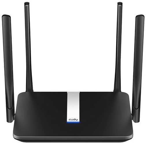 Wi-Fi роутер CUDY LT500, AC1200, черный 9666483586