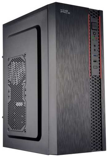 Корпус ATX KINGPRICE KPCC-MD202, Midi-Tower, без БП, черный 9666483660