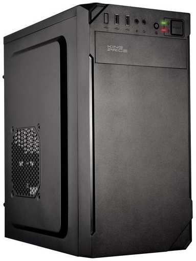 Корпус mATX KINGPRICE KPCC-MN209, Mini-Tower, без БП, черный 9666483666