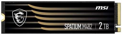 SSD накопитель MSI Spatium M482 Pro 2ТБ, M.2 2280, PCIe 4.0 x4, NVMe, M.2 [s78-440q730-p83]