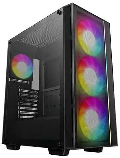 Корпус ATX DeepCool Matrexx 55 V4 MESH, Midi-Tower, без БП, [r-matrexx55-bkaga4-g-4]