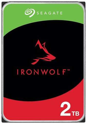 Жесткий диск Seagate Ironwolf ST2000VN003, 2ТБ, HDD, SATA III, 3.5″