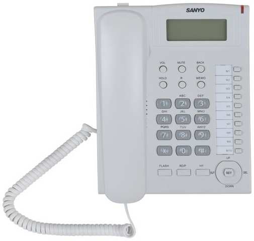 Проводной телефон Sanyo RA-S517W, белый 9666485410