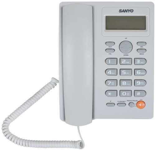 Проводной телефон Sanyo RA-S306W, белый 9666485412