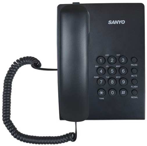 Проводной телефон Sanyo RA-S204B, черный 9666485416