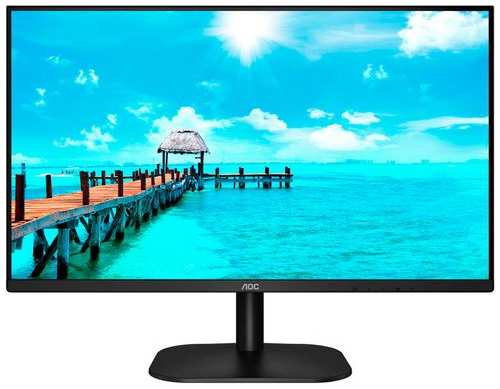 27″ Монитор AOC Value Line 27B2QAM, 1920x1080, VA, 75Гц, 1хHDMI, 1хDP, черный 9666486025