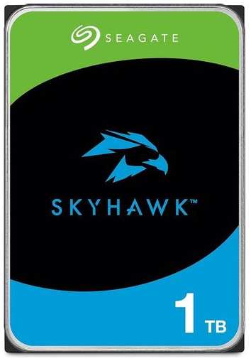Жесткий диск Seagate Skyhawk ST1000VX013, 1ТБ, HDD, SATA III, 3.5″ 9666486104