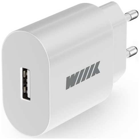 Сетевое зарядное устройство Wiiix UNN-4-1-01-QC-W, USB, 18Вт, 3A