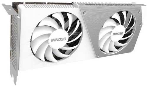 Видеокарта INNO3D NVIDIA GeForce RTX 4060TI RTX4060Ti TWIN X2 OC WHITE 16ГБ Twin X2, GDDR6, OC, Ret [n406t2-16d6x-178055w] 9666488035