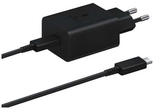Сетевое зарядное устройство Samsung EP-T4510, USB type-C, 45Вт, 3A, черный [ep-t4510xbegww] 9666488064