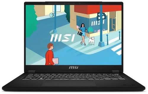 Ноутбук MSI Modern 14 H D13MG-089XRU 14″, IPS, Intel Core i7 13700H 2.4ГГц, 14-ядерный, 16ГБ DDR4, 512ГБ SSD, Intel Iris Xe graphics, Free DOS, черный [9s7-14l112-089] 9666488641