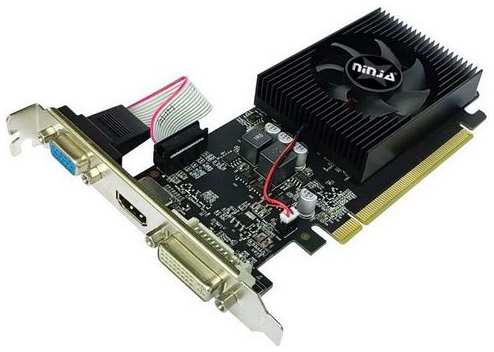 Видеокарта NINJA NVIDIA GeForce GT 240 1ГБ GDDR3, Low Profile, Ret [nh24np013f] 9666488909