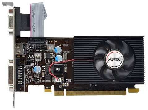 Видеокарта AFOX NVIDIA G210 AF210-512D3L3-V2 512МБ DDR3, Low Profile, Ret 9666488940