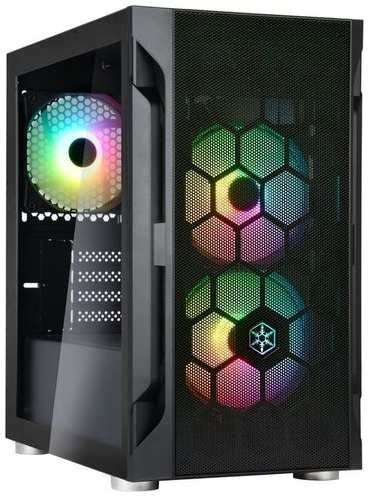 Корпус mATX SILVERSTONE Fara SST-FAH1MB-PRO, Mini-Tower, без БП, [g410fah1mbp0020]