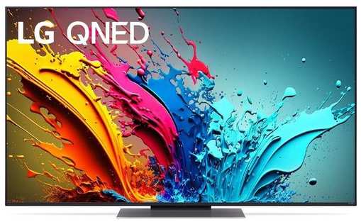 55″ Телевизор LG 55QNED86T6A.ARUB, QNED, 4K Ultra HD, титан, СМАРТ ТВ, WebOS