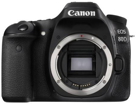 Зеркальный фотоаппарат Canon EOS 80D body, черный 966709651
