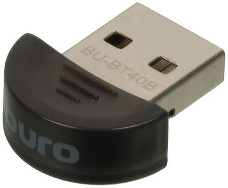 Bluetooth адаптер Buro BU-BT40B BT 4.0+EDR class 1.5, USB, 20м, черный 966728517