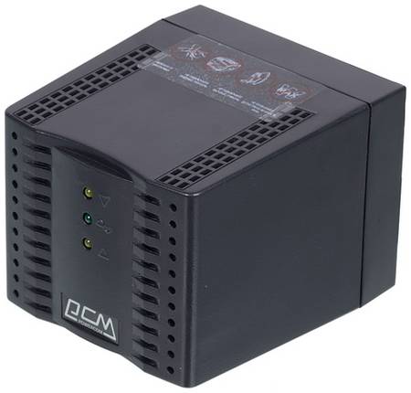 Стабилизатор напряжения POWERCOM TCA-3000 Black черный 966742589