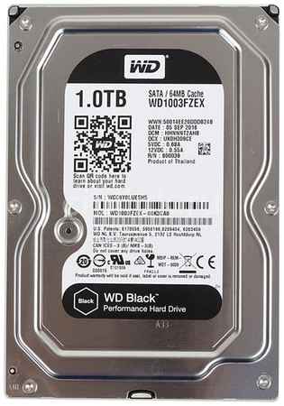 Жесткий диск WD WD1003FZEX, 1ТБ, HDD, SATA III, 3.5″