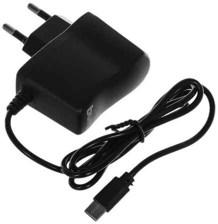 Сетевое зарядное устройство Buro BUWC1, USB-C, 10Вт, 2A, черный [buwc10s00cbk] 9668010569