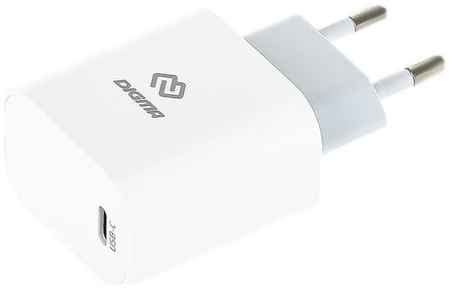 Сетевое зарядное устройство Digma DGW2C, USB-C, 20Вт, 3A, белый [dgw2c0f010wh] 9668011527