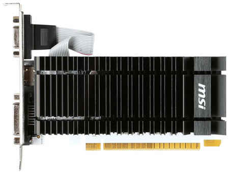 Видеокарта MSI NVIDIA GeForce GT 730 N730K-2GD3/LP 2ГБ GDDR3, Low Profile, Ret 9668014726