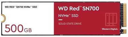 SSD накопитель WD SN700 WDS500G1R0C 500ГБ, M.2 2280, PCIe 3.0 x4, NVMe, M.2
