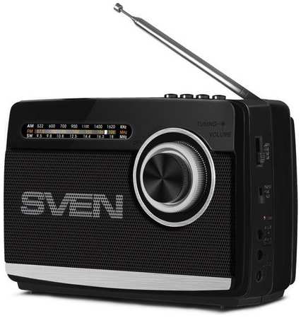 Радиоприемник Sven SRP-535, черный 9668044070