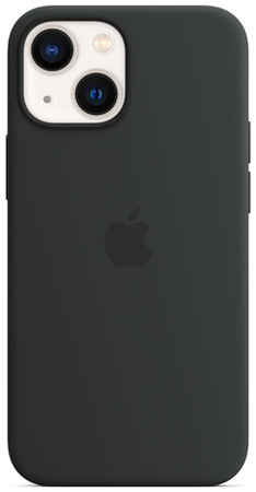 Чехол (клип-кейс) Apple Silicone Case with MagSafe, для Apple iPhone 13 mini, темная ночь [mm223ze/a]