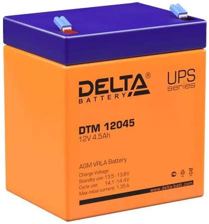 Аккумуляторная батарея для ИБП Delta DTM 12045 12В, 4.5Ач 9668062080