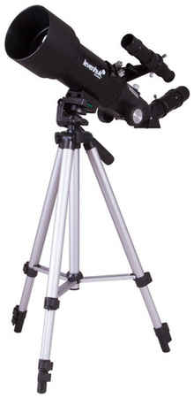 Телескоп Levenhuk Skyline Travel Sun 70 рефрактор d70 fl400мм 200x черный 9668064930