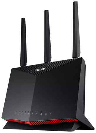 Wi-Fi роутер ASUS RT-AX86S, AX5700, черный 9668066392