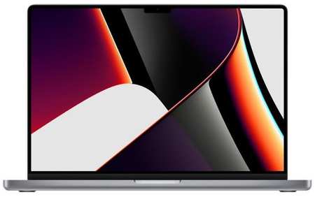 Ноутбук Apple MacBook Pro A2485 MK183RU/A, 16.2″, Retina XDR, Apple M1 Pro 10 core 10-ядерный, 16ГБ 512ГБ SSD, Mac OS, серый космос 9668068595