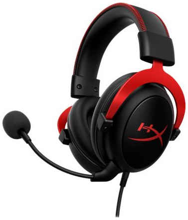 Гарнитура игровая HYPERX Cloud II, для компьютера и игровых консолей, мониторные, проводные, / [4p5m0aa]