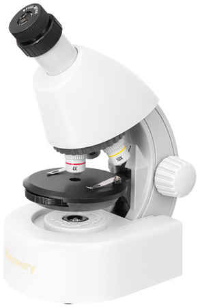 Микроскоп DISCOVERY Micro Polar, световой/оптический, 40–640x, на 3 объектива, белый [77952] 9668072693