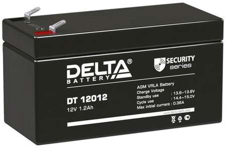 Аккумуляторная батарея для ИБП Delta DT 12012 12В, 1.2Ач 9668072929