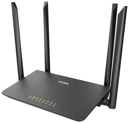 Wi-Fi роутер D-Link DIR-820/RU/A1A, AC1200, черный 9668077336