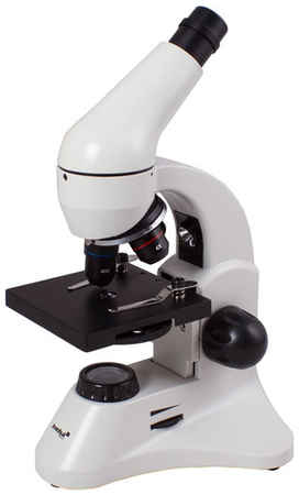 Микроскоп LEVENHUK Rainbow 50L Plus, световой/оптический/биологический, 64-1280х, на 3 объектива, лунный камень [69051] 9668085017