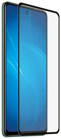 Защитное стекло для экрана DF inColor-04 для Infinix Hot 11s 2.5D, 1 шт, черный [df incolor-04 (black)]