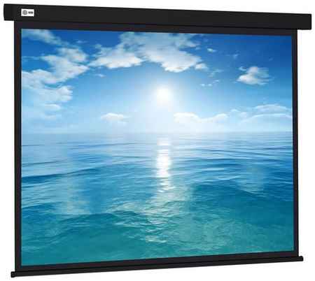 Экран Cactus Wallscreen CS-PSW-104X186-BK, 186х104.6 см, 16:9, настенно-потолочный