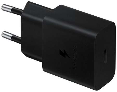 Сетевое зарядное устройство Samsung EP-T1510X, USB type-C, 2A, черный [ep-t1510xbegru] 9668094291