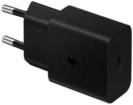 Сетевое зарядное устройство Samsung EP-T1510N, USB type-C, 2A, черный [ep-t1510nbegru] 9668094629