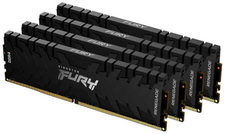 Оперативная память Kingston Fury Renegade Black KF432C16RBK4/32 DDR4 - 4x 8ГБ 3200МГц, DIMM, Ret 9668108805
